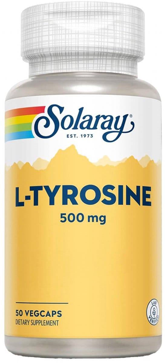 Solaray L-Tyrosine 500 mg 50 Vegacaps