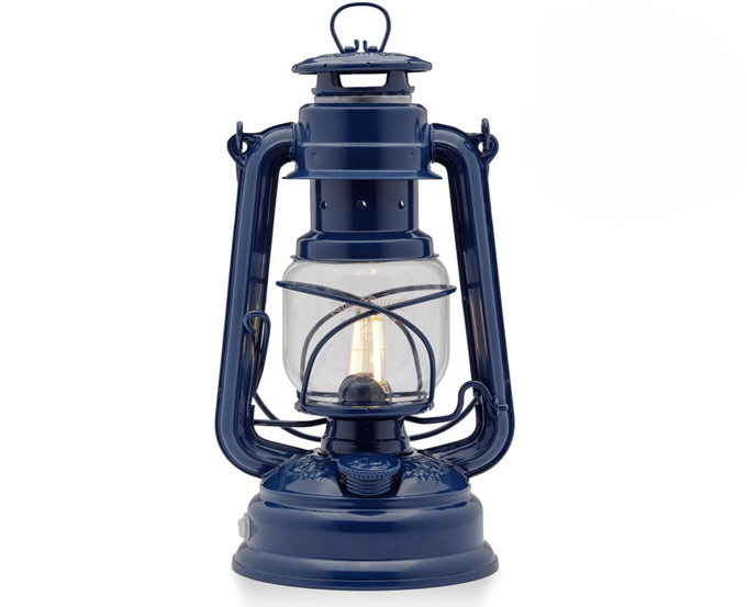 Feuerhand LED Stormlamp 276 Kobalt Blauw