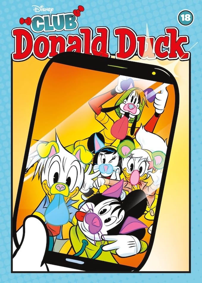 Club Donald Duck Pocket 18 - Bibber, lach en speur mee!