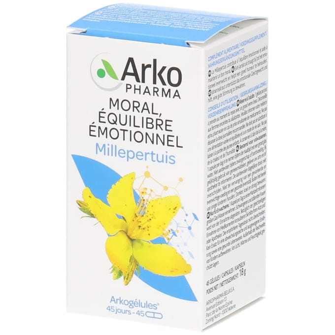 Arkocaps Sint Janskruid Plantaardig 45 Capsules