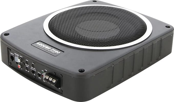 GroundZero GZCS SW-1000A - Autosubwoofer - 25 cm - Actieve Subwoofer Auto - Underseat - 210W