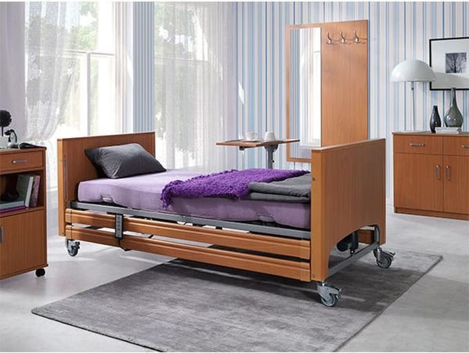 Bed Box Wonen Zorgbed Hoog Laag bed Carely 90x200 cm
