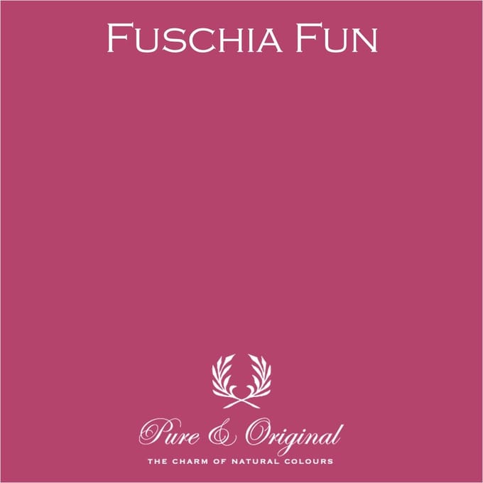 Pure & Original Licetto Afwasbare Muurverf Fuschia Fun 1 L