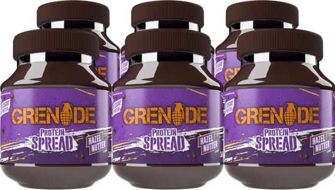 Grenade Protein Spread (6x360g) Hazel Nutter - Functionele voeding - Eiwitpasta's