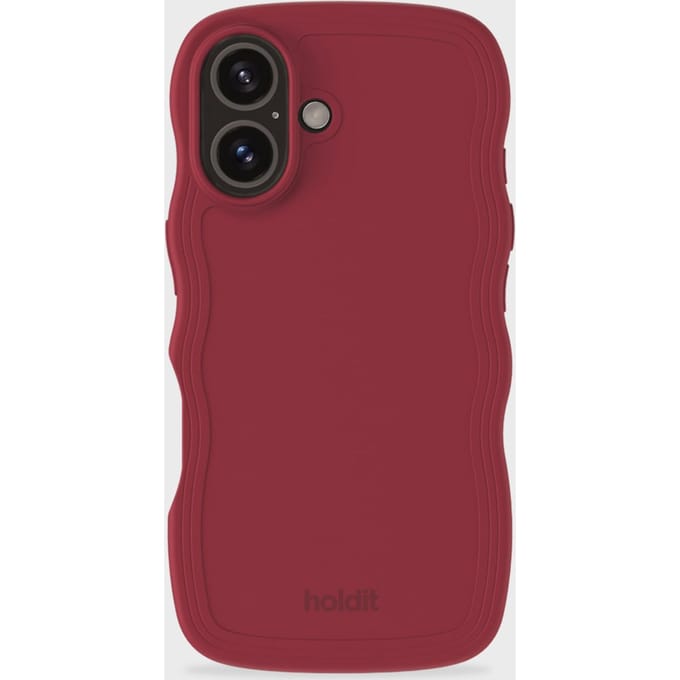 Phone Case Wavy Red Velvet iPhone 16