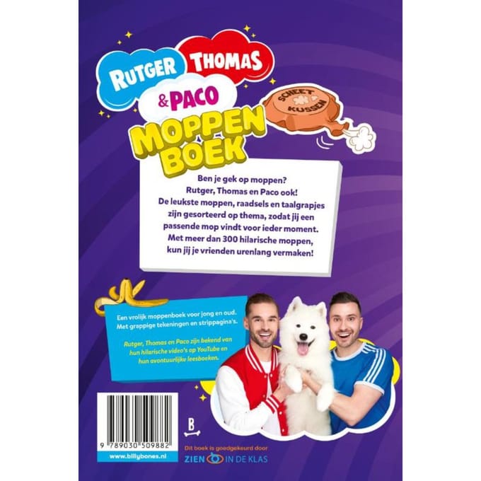 Het Moppenboek Van Rutger, Thomas En Paco - Rutger Vink
