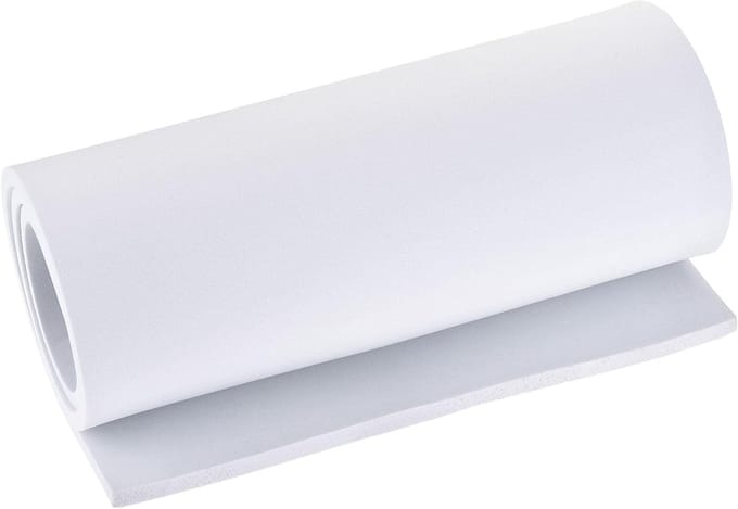 Schuimplaten - Hobby Materiaal - Doe-het-zelf Projecten - 10mm Dik - 33 x 95 cm - Wit