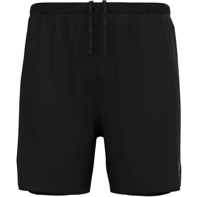 Odlo Odlo 2-in-1 short ESSENTIAL 6 INCH ZWART - Maat L
