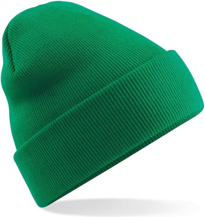 Basic winter muts groen