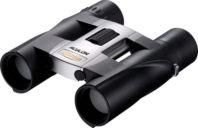 Nikon Aculon A30 10X25 verrekijker kleur zilver