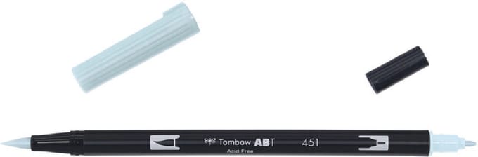 Tombow ABT Dual Brush Pen 451 sky blue