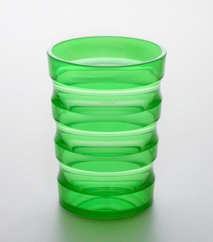 Comforthulpmiddelen Ribbelbeker Sure Grip - groen