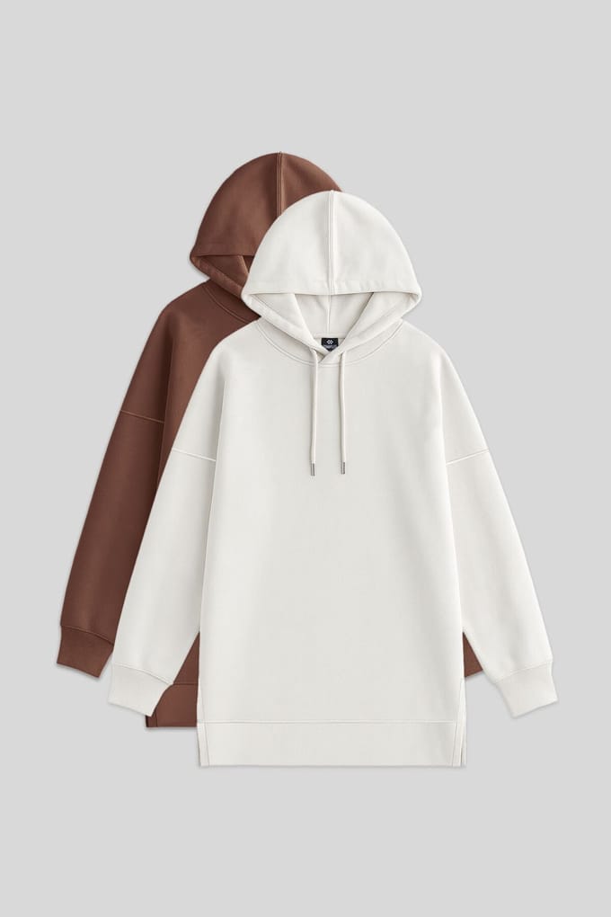 Overmaatse Hoodie met Zak