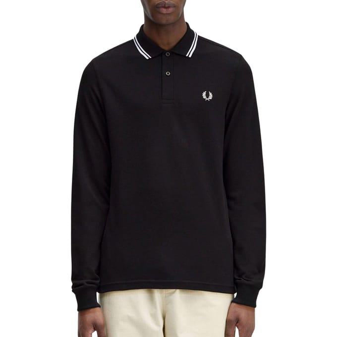 Fred Perry LS Twin Tipped Polo
