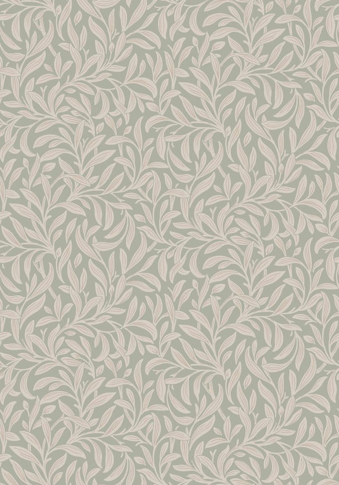Boråstapeter Vliesbehang 4829 - New Heritage - Botanisch Groen - 53cm x 10.05m