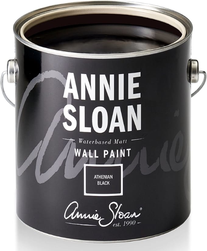 Annie Sloan Muurverf Athenian Black 2,5L (+gratis 120 ml)