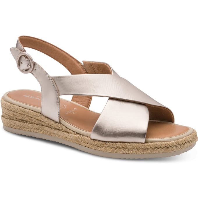 Tamaris Comfort Essentials Dames Sandalen - LT GOUD
