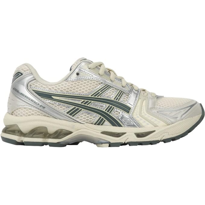 ASICS Gel Kayano 14 Birch Dark Pewter Unisex Sneakers Crème 1201A019-200 37.5 white