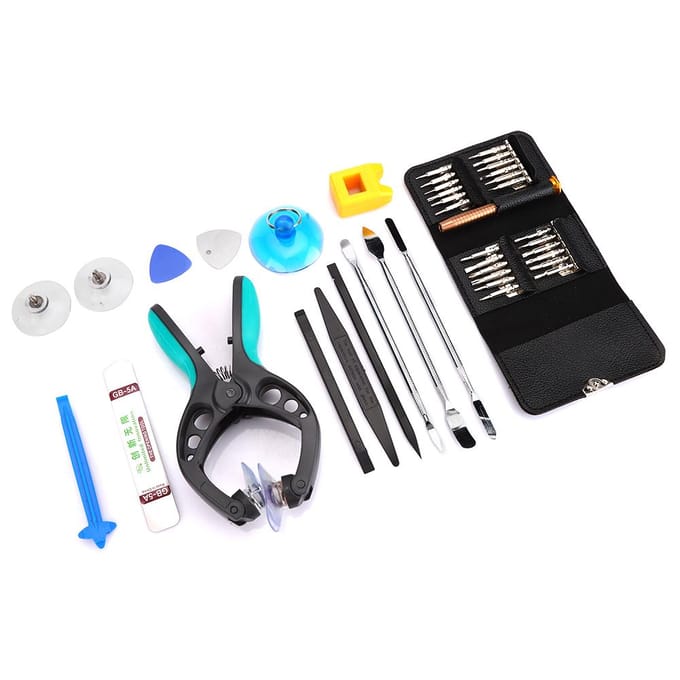 Mobiele Telefoon Reparatie Demontage Gereedschap Combinatie Scherm Verwijdering Breekijzer Kit black