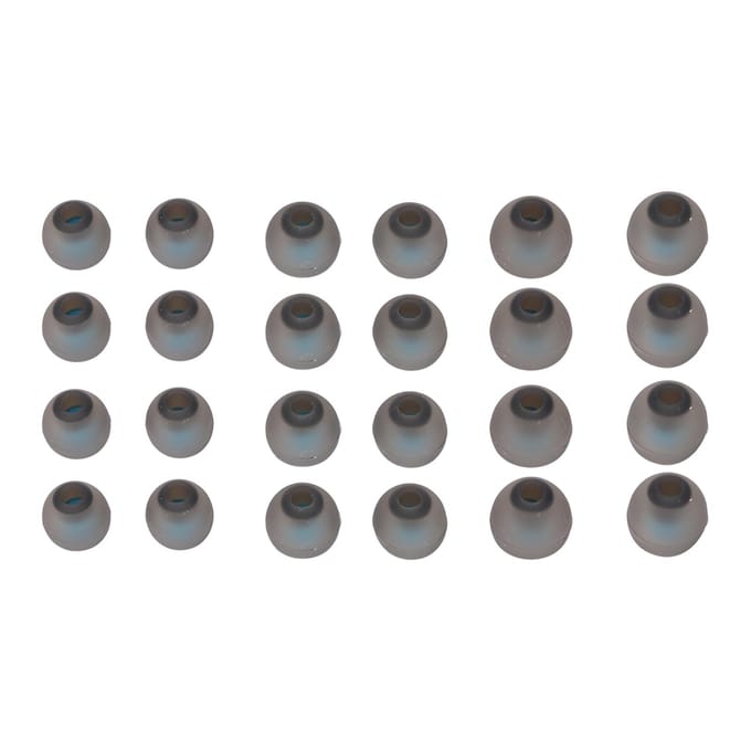 24 stuks Siliconen Oordopjes Vervanging Comfort Siliconen Oordopjes om Overmatig Geluid te Blokkeren voor 3.8mm Tot gray