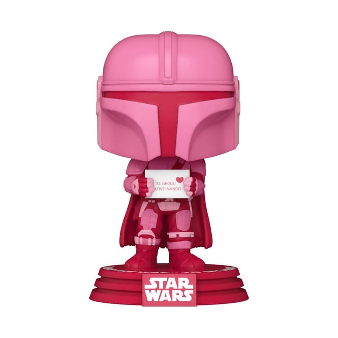 Funko Star Wars - Valentines POP! Star Wars The Mandalorian 9 cm Verzamelfiguur - Multicolours