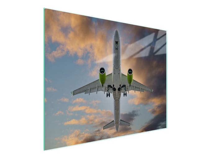 TMK ArtDeko - Snijplank - 52x30 cm - Glas - Antislip