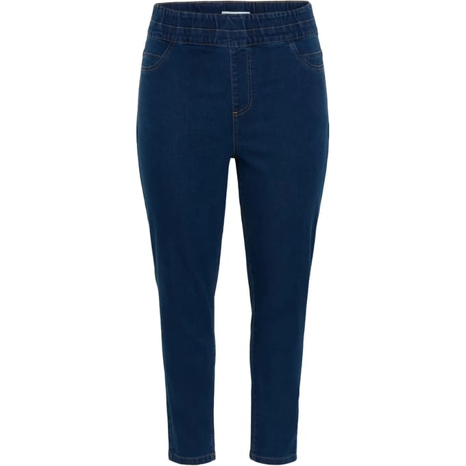 Slim jeans voor dames KAFFE Curve Vilana
