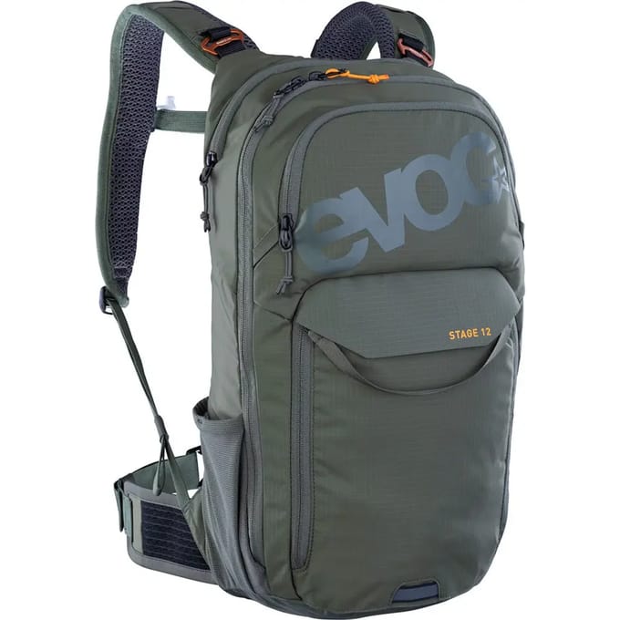 Evoc Stage 12L - Fietsrugzak 44 cm (dark olive)