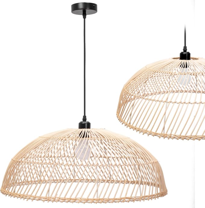 Toolight App988-1Cp Hanglamp Bruin 23X61X90Cm