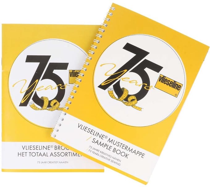 Vlieseline brochure met staalkaart - 1st