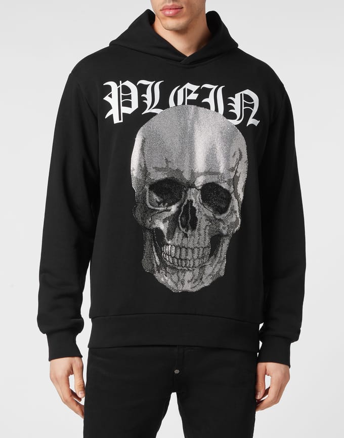Sweatshirt Met Capuchon Skull