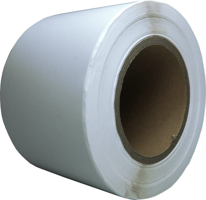 DULA Compatible Zebra Labels 86x125mm - 500 etiketten per rol - kern 76mm - Wit - Permanent - 1 rol