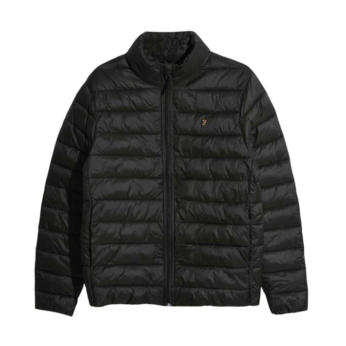Farah Mannen Joel Gewatteerde Regular Puffer Jacket (Evergreen)