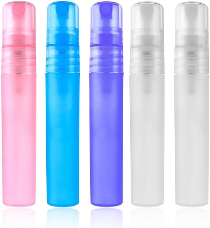 5ml Draagbare Navulbare Mini Sprayflessen - Reisformaat Lege Containers voor Parfum, Make-up Remover en Reisbenodigdheden