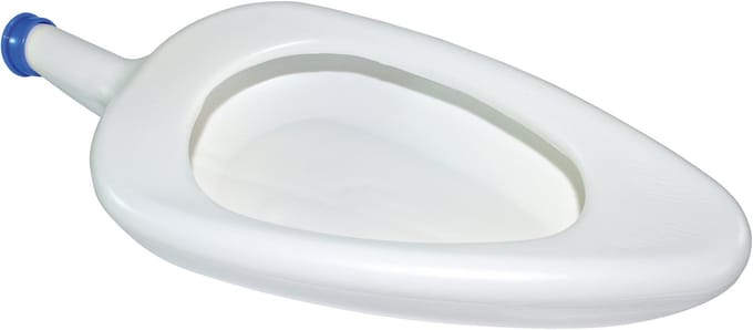 Sundo Plasfles/pan voor vrouwen - 1000 ml - Wit