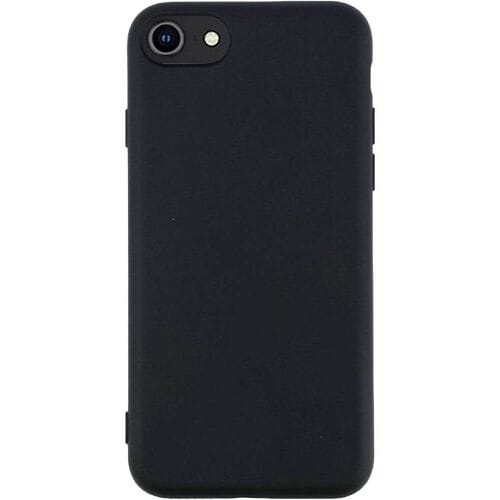 JT Berlin Pankow Soft Backcover Apple iPhone SE (2022), iPhone SE (2020), iPhone 8, iPhone 7 Zwart Stootbestendig, Inductieve lading