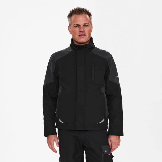 Engel Galaxy softshell jack 8810-229 - Black / Anthracite Grey - 6XL