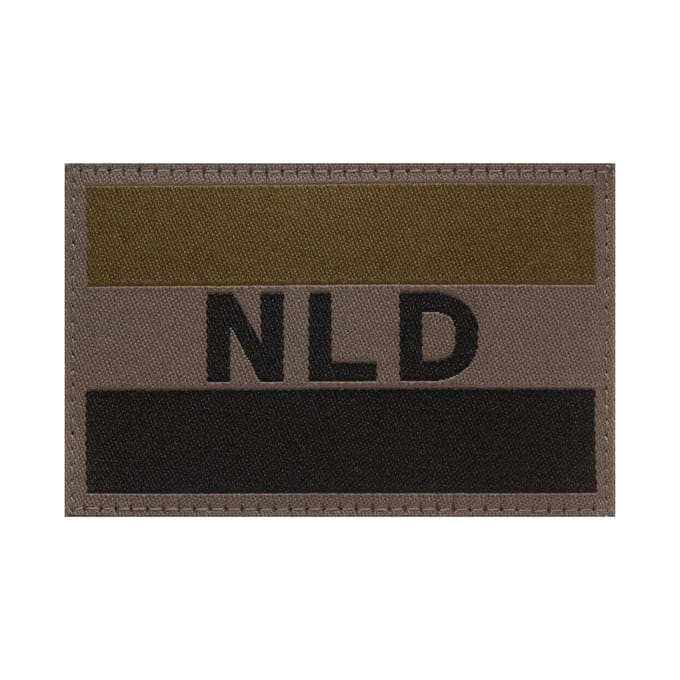 Rubberen badge Clawgear Netherlands Flag