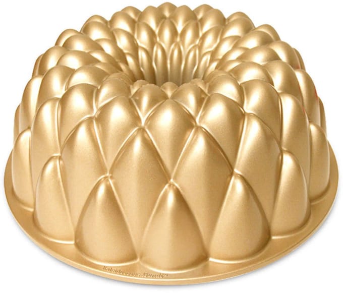 Nordic Ware Tulbandvorm Kaleidoscope Bundt Goud - Gietaluminium - ø 23 cm
