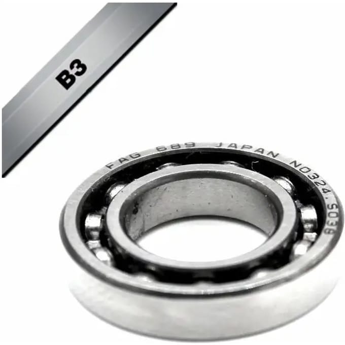 Lager Black Bearing B3 - 689/4-2RS - 9 x 17 x 4 mm