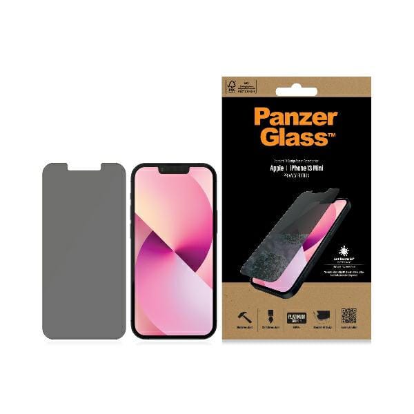 PanzerGlass Privacy Screenprotector Apple iPhone 13 Mini | Standaard Fit