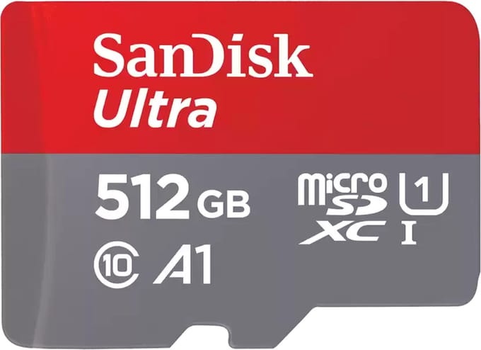 SanDisk SDSQUAC-512G-GN6FA flashgeheugen 512 GB MicroSDXC UHS-I Klasse 10