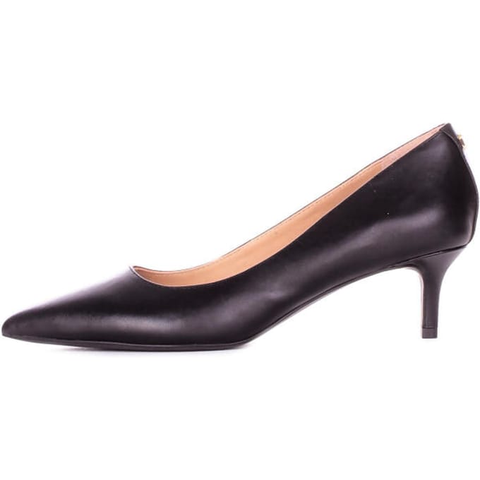 Leren pumps met elastisch riempje model 'ADRIENNE'