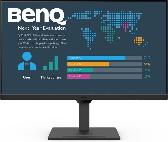 BenQ BL3290QT LED-monitor Energielabel F (A - G) 80 cm (31.5 inch) 2560 x 1440 Pixel 16:9 5 ms DisplayPort, HDMI, USB-A, USB-C, Hoofdtelefoon (3.5 mm jackplug)