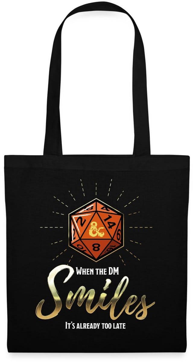 Dungeons And Dragons When Dungeon Master Smiles Tas Van Stof Schoudertas