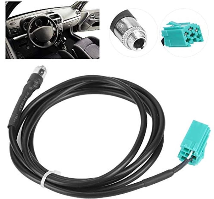 AUX Invoeradapter kabel 3.5mm voor auto- audiocompatibiliteit