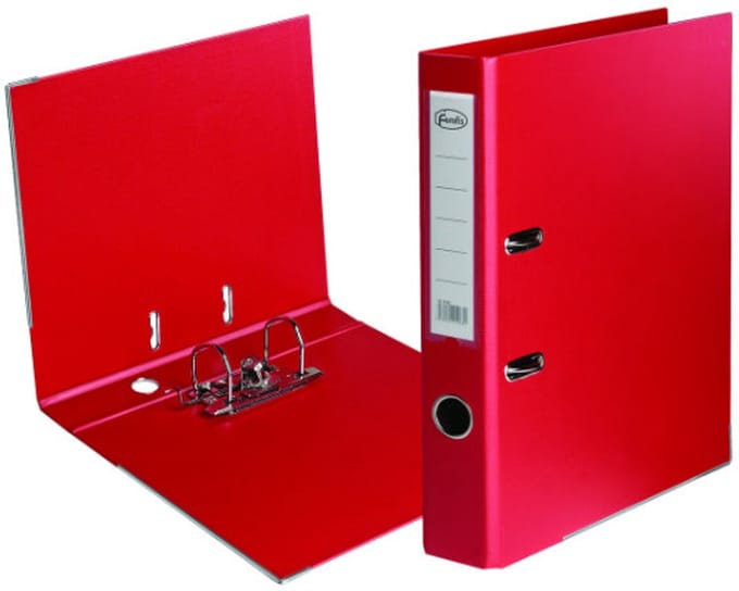 Centrum Forofis ordner A4 50mm rood PVC 91068.
