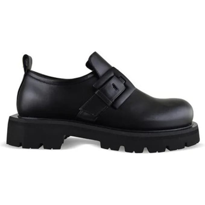 Balmain Anthem-loafers Zwart