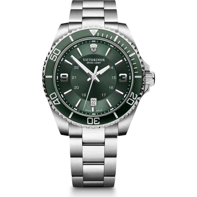 Victorinox MAVERICK 241934 Heren Zilveren Horloge