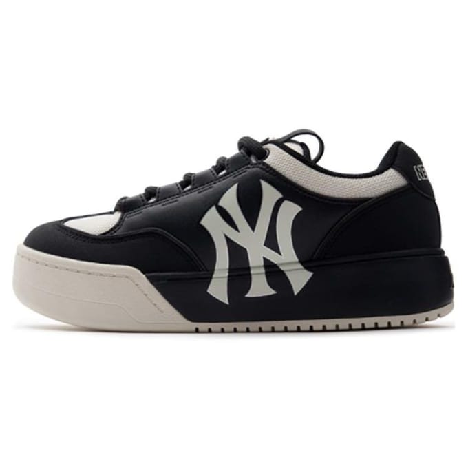 MLB Chaussures de Skate Basses Larges Décontractées Tendance Durables Unisexes Baskets Noir 3ASXCCW3N-50BKS 36.5 gray